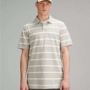 ✨ NWT Lululemon Men’s Piqué Classic-Fit Short-Sleeve Polo Shirt | Size Small 🌞